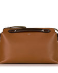 FNDI By The Way Leather Satchel (SHG-34191)