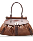 FNDI Calf Leather Handbag (SHG-0I003W)