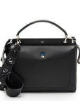 FNDI Calfskin Dotcom Satchel (SHF-I8z6ds)