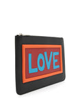 FNDI Calfskin Love Vocabulary Pouch (SHF-23921)