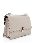FNDI Calfskin Studded Kan I Medium Shoulder Bag (SHF-19206)