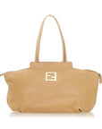 FNDI Chains Leather Tote Bag (SHG-20146)