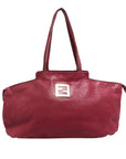 FNDI Chains Leather Tote Bag (SHG-36421)