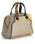 FNDI Colorblock Canvas Chameleon Handbag (SHG-24876)