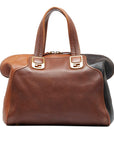 FNDI Colorblock Chameleon Handbag (SHG-pJgRwz)