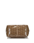 FNDI Crystal Zucchino Flap Baguette (SHG-MKFmEx)