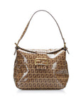 FNDI Crystal Zucchino Flap Baguette (SHG-MKFmEx)