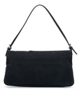 FNDI Denim Double Flap Baguette (SHG-j7tZH1)
