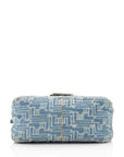 FNDI Denim Mini Baguette Shoulder Bag (SHF-19915)