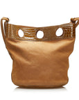 FNDI Embossed Bucket Bag (SHG-35932)