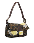 FNDI Embroidered Zucca Baguette (SHG-Kz6aJK)