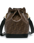 FNDI FF 1974 Mon Tresor Bucket Bag (SHG-GUQyrz)