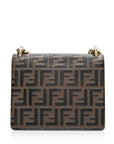FNDI FF Embossed Kan U Small Shoulder Bag (SHF-FKDtX8)