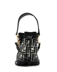 FNDI FF Translucent Mon Tresor Mini Bucket Bag (SHF-17082)