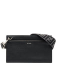 FNDI Flat Pouch Leather Crossbody (SHG-ezFVMK)