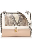 FNDI Kan I Leather Crossbody Bag (SHG-10475)