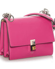 FNDI Kan I Leather Crossbody Bag (SHG-28827)