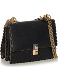 FNDI Kan I Leather Crossbody Bag (SHG-P9BViM)