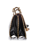 FNDI Kan I Leather Shoulder Bag (SHG-24389)