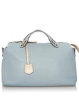 FNDI Large By The Way Leather Satchel (SHG-37578)