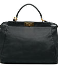FNDI Large Peekaboo Satchel (SHG-yEKeJS)