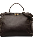 FNDI Large Peekaboo Satchel (SHG-cYT7Bd)