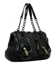 FNDI Leather B Shoulder Bag (SHG-ZmkjQW)