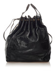 FNDI Leather Bucket Bag (SHG-27821)