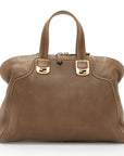 FNDI Leather Chameleon Large Satchel (SHF-18243)