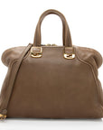 FNDI Leather Chameleon Large Satchel (SHF-18243)