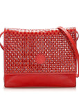 FNDI Leather Crossbody Bag (SHG-15250)
