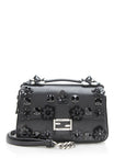 FNDI Leather Flowerland Micro Double Baguette Shoulder Bag (SHF-11505)