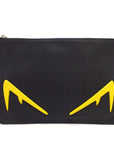 FNDI Leather Monster Eyes Clutch (SHG-ORzmvv)