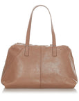 FNDI Leather Shoulder Bag (SHG-31789)