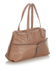 FNDI Leather Shoulder Bag (SHG-31789)