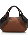 FNDI Leather Spy Satchel (SHF-23172)