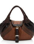FNDI Leather Spy Satchel (SHF-23172)