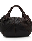 FNDI Leather Spy Satchel (SHF-1314Gg)