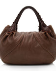 FNDI Leather Spy Satchel (SHF-VaTgXY)
