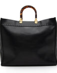 FNDI Leather Sunshine Large Shopper Tote (SHF-DQT17B)