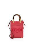 FNDI Leather Sunshine Mini Shopper Tote (SHF-88FrWs)