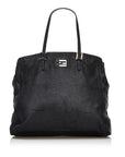 FNDI Leather Tote Bag (SHG-haxu6g)