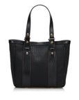 FNDI Leather-Trimmed Zucchino Tote (SHG-36075)