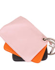 FNDI Leather Triplette Clutch Bag (SHG-sSklWg)