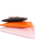 FNDI Leather Triplette Clutch Bag (SHG-sSklWg)