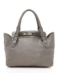 FNDI Leather Villa Selleria Borghese Tote (SHF-18630)