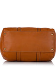 FNDI Linda Leather Boston Bag (SHG-26676)