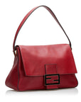 FNDI Mamma Forever Leather Shoulder Bag (SHG-36069)