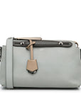 FNDI Medium By The Way Leather Satchel (SHG-PCzgHA)