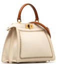 FNDI Medium Canvas Peekaboo ISeeU Satchel (SHG-45WVDg)